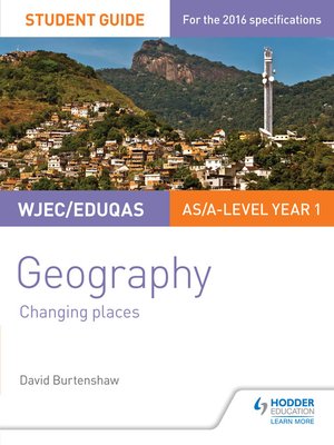 cover image of WJEC/Eduqas AS/A-level Geography Student Guide 1